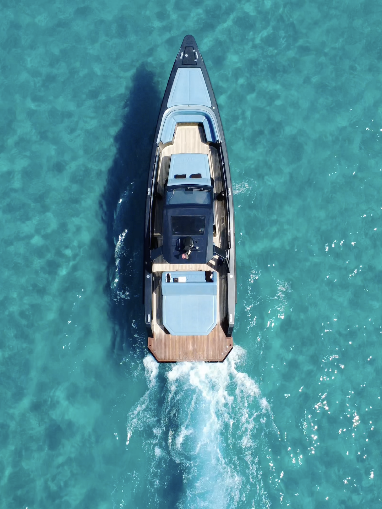 Above the wake